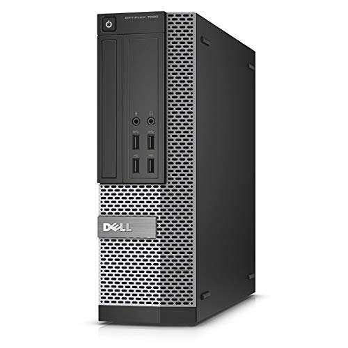 Dell Optiplex 7020 Small Form Desktop, Quad Core i5 4570 3.2Ghz, 8GB DDR3 RAM, 256GB SSD Hard Drive, DVD-RW, Windows 10 Pro (Renewed) 3