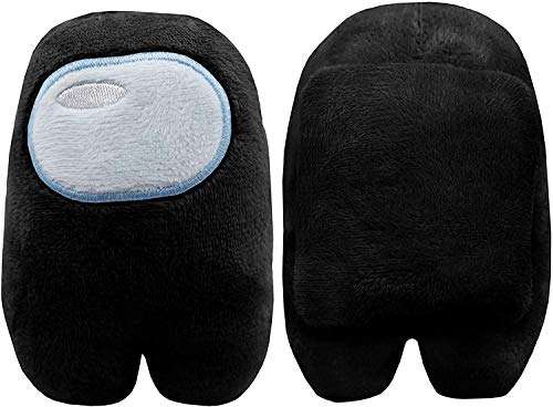 SIHUAN 12PCS Among Us Plush Stuff Animal Plushies Toys Merch Plushie Red White Blue Black Purple Green Pink Yellow Orange Plushies Toys Gifts for Game Fans Crewmate 6