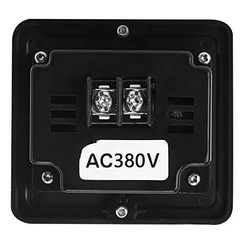 Electric Power Energy Meter Generator Digital Meter Tester Panel, 3 in 1 Voltage Current Frequency Chronograph GV13T Meter, Electric Generator Digital Meter (380V) 3