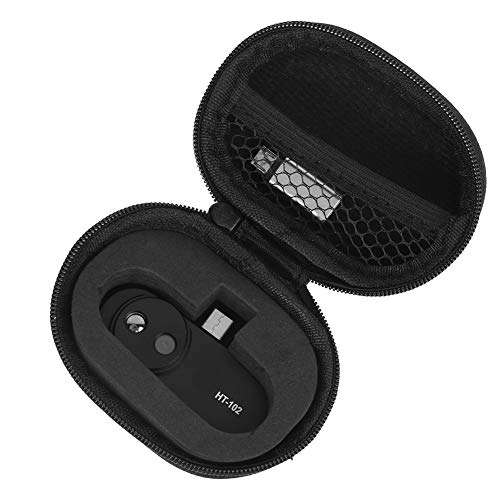 HT-102 Infrared Thermal Imaging Camera, Higher IR Resolution Android Thermal Camera, IR Thermal Imager Camera Phones Black 5