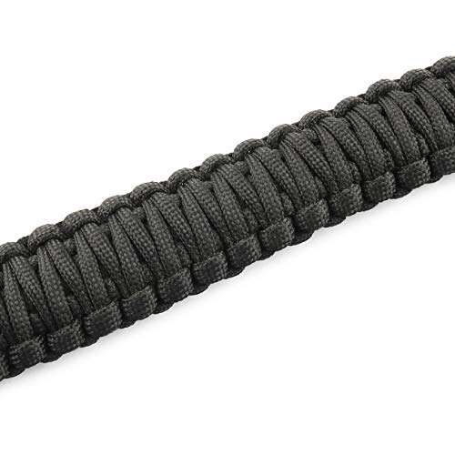 LRONG 2PCS Nylon Braided Adjustable Camera Hand Grip Strap for Video Camcorder, Binoculars and Nikon/Canon/Sony/Minolta/Panasonic/SLR/DSLR Digital Camera, Black 6