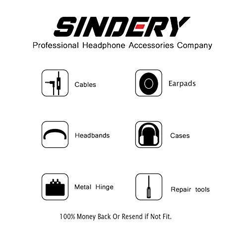 Studio 3 Headband Replacement Arch Plastic Top Head Band Repair Parts Compatible with Studio 3 Wireless Headphones (Defiant Black-Red) 4