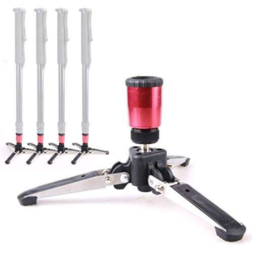 guizhoujiufu Camera Accessories Universal 3 Legs Tripod Monopod Base Stand Unipod Holder Support 3/8 Screw for DSLR Camera 3