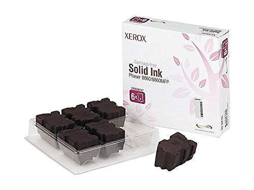 Xerox 108R00747 OEM Solid Ink - Phaser(R) 8860 8860MFP Magenta Solid Ink (14000 Yield) (6/Box) OEM 3