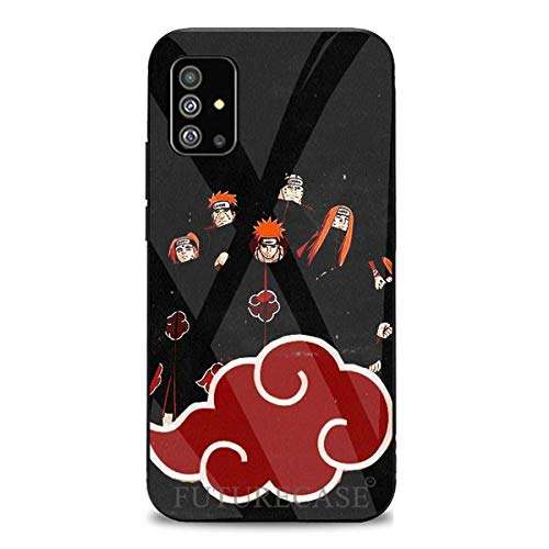 FUTURECASE Anime Naruto Itachi Kakashi Akatsuki Sasuke Tempered Glass Case for Samsung Galaxy S8 S9 S10 S20 S21 Plus Ultra FE S10e Manga Cover(6, Samsung S20 FE/ S20 FE 5G) 3