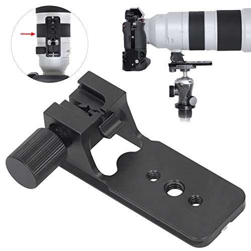 Lens Collar Replacement Base Foot 1/4in Screw Holes Strong Expandability,for Sony F5.6?6.3 G OSS Lens 4