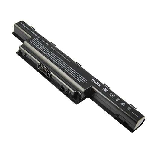 New Laptop Battery for Gateway Ns41i01fr Nv55s02u Nv55s03u Nv55s04u 4400mah 6cell by Laptop Battery 1 3