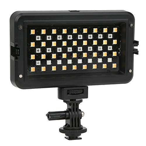 Ladieshow VILTROX RB10 RGB Colorful LED Video Light 2500-8500K Color Temperature Dimmable Photography Lamp Portable Camera Photo Light Panel for DSLR Camera Camcorder 2