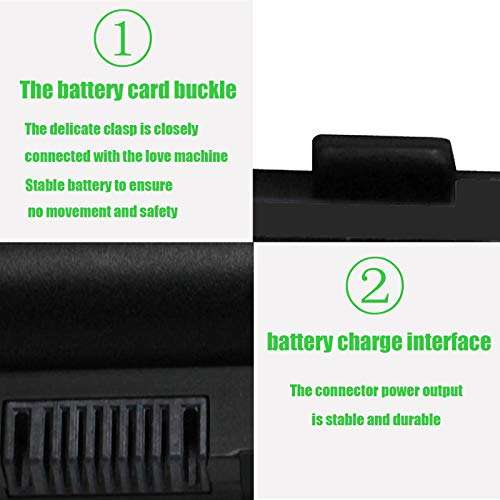Feppery Laptop Battery for Samsung AA-PB9NC6B AA-PB9NS6W NP300E5E NP300V5A RV515 P530 Q430 Q320 NP-RV515 NP-RV511 NP-RV711 NP-P510 NP-P530 RV510-S01 RV511-A01 NP550P5C[Compatible with：6Cells/5200mAh] 5