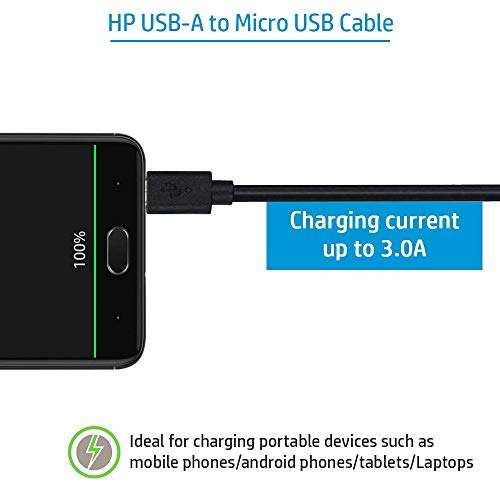 HP USB Type-C Charging Cable for Android Phones (1 Meter, 4VW07PA) 3