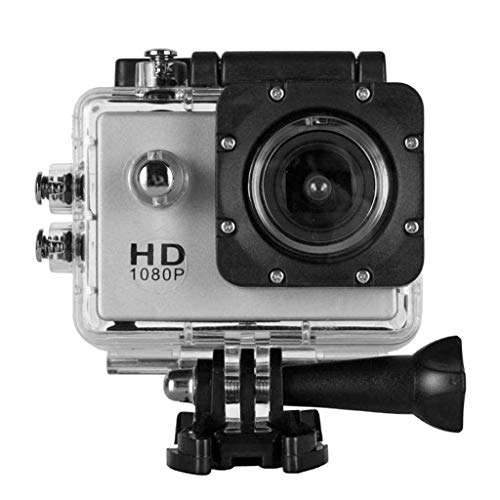 Action Camera Camcorder 720P HD Waterproof Outdoor Sports Diving DV Silver 2