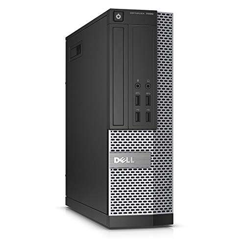 Dell Optiplex 7020 Small Form Desktop, Quad Core i5 4570 3.2Ghz, 8GB DDR3 RAM, 256GB SSD Hard Drive, DVD-RW, Windows 10 Pro (Renewed) 2