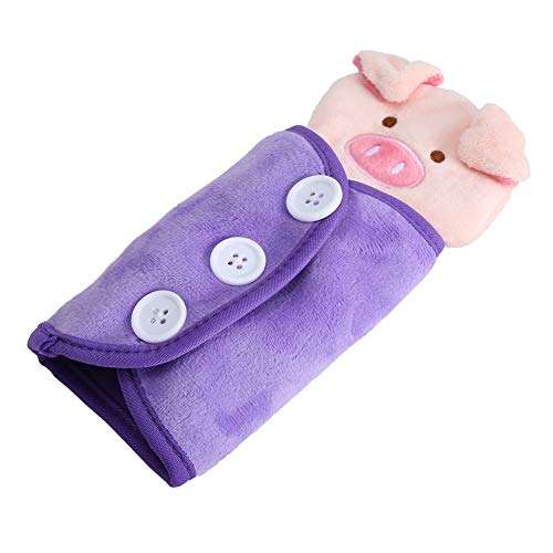 Baby Wear Clothes Learning Board Early Teaching Aids Toys Colorful Activity Educational Game Kids Toddlers Cognitive Toy for 3 4 5 6 7 Years Children (Purple) 4