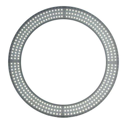 LBBL Desktop Led Ring Light, 18 Inch I-Shaped Bracket Adjustable Color Temperature Fill Light for Makeup Selfie Photography Live Streaming 4