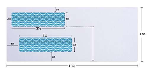 500#8 Double Window Self Seal Security Envelopes - for Business Checks, QuickBooks & Quicken Checks, Size 3 5/8 x 8 11/16 Inches - Checks Fit Perfectly - Not for Invoices, 500 Count(30180) 3