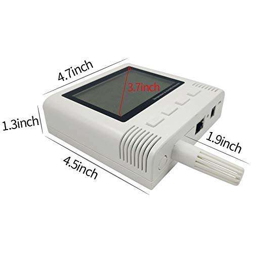 Ethernet liquid crystal temperature and humidity transmitter 4