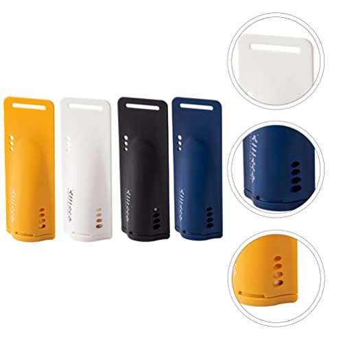 FOMIYES Shoe Moisture Absorbers Activated Charcoal Bags Air Purifying Bag for Shoes Odor Absorber Shoe Deodorizer for Shoes, Car, Home, Closet, Wardrobe 4PCS ( Yellow, Blue, White, Black ) 6