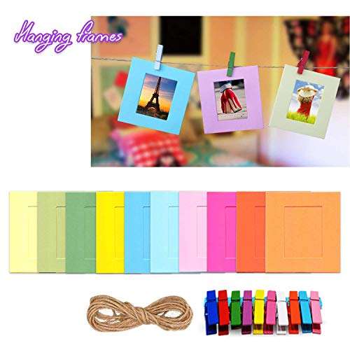 Xtech FujiFilm Instax Mini 9/8 Flamingo PINK Accessories Kit with Flamingo Pink Camera Case with Strap + Photo Album + Colorful Frames + Sticker Frames + Large Selfie Mirror + 4 Colorful Filters +MORE 4