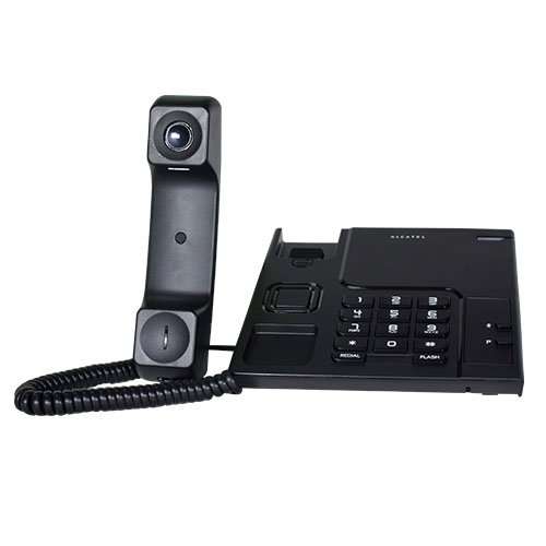 Alcatel T-26 Black Corded Landline Phone With Wall Mountable & Visual Call Indicator Supported By Radial Key, Flash, Mute & Pause Function 6