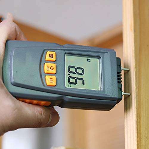 Wood Moisture Detector?portable Tester, HD Digital LCD Display ?, Detects Meter Building Material Humidity For Carpenters, Building Inspection, Flooring. 6
