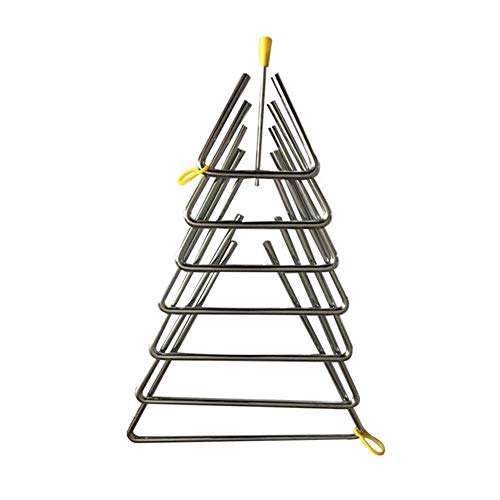 Cuteam Triangle Musical Toy, Children Triangle Steel Beating Percussion Musical Instrument Kids Education Toy Black 10 4