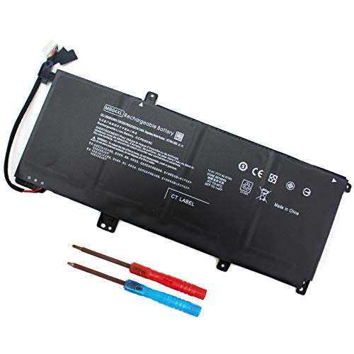 MB04XL 844204-850 Battery for HP Envy X360 Convertible PC m6-aq003dx m6-aq105dx m6-aq103dx m6-aq005dx m6-ar004dx 15 15-aq100 15-aq105ng 15-aq000 843538-541 HSTNN-UB6X 843538-541 15.4V 55.67Wh 2