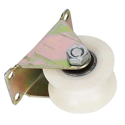 Mikrokos Sliding Door Pulley-U-Shaped Plastic Sliding Door Pulley Light Track Window Wheel Automated Industry 5