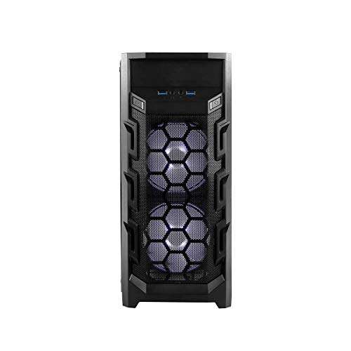 Adamant Custom 8-Core 16-Thread Gaming Desktop Computer PC System AMD Ryzen 7 5700G 3.8GHz w/Onboard Vega 8 X570 Series 16Gb DDR4 RAM 4TB HDD 1TB NVMe SSD 700W WiFi Bluetooth 6