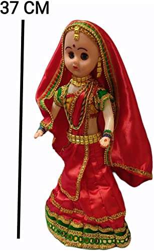 RISHI QUALITY Beautiful Bridal Doll Toy for Kids,Girls, Boys. Also Use As Home Decoration. Best Valentine's Day Gift for Girls, Wife, Wedding 3
