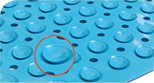 PHOENIX Non-Slip Bath Mat for Toilet, Kitchen, Bathroom, Shower with Anti Slip Suction Cups (Accupressure-37x70) 3