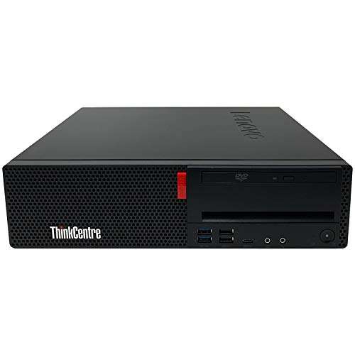 Lenovo ThinkCentre M720s SFF Small Tower Desktop Computer - 9th Gen Intel Core i5-9400 6-Core CPU up to 4.1 GHz, 16GB DDR4 RAM, 256GB SSD + 3TB HDD, Intel UHD Graphics 630, DVD-Writer, Windows 10 Pro 4