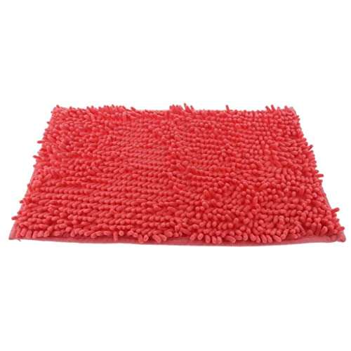 Ecanvas Microfiber Bathroom Kitchen Mat Bath Shower Rug Rectangular Doormat Orange L 3