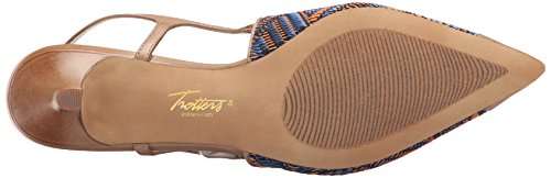 Trotters Women's Kimberly, Mustard/Navy, 6 N US 5