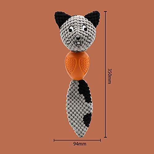 junshi11 Mini Plush Animal Toy Set,Cartoon Shape Plush Doll Molar Teeth Cleaning Dog Toy Interactive Pet Supplies-Stuffed Animal Toys C 5