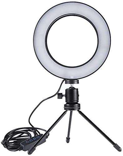 Selfie Lights LED Ring Light with Dimmable 3 Light Modes for YouTube Video Photography LED Ring Fill Light kit for Makeup Photography (Size : Set) Mobile Flashes (Size : Set) 5