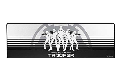 Razer Goliathus Extended (Speed) Stormtrooper Edition - Light Friction Surface - Anti-Fraying Stitched Frame - Portable Cloth-Based Design - Extended Precision Cloth Gaming Mat 2