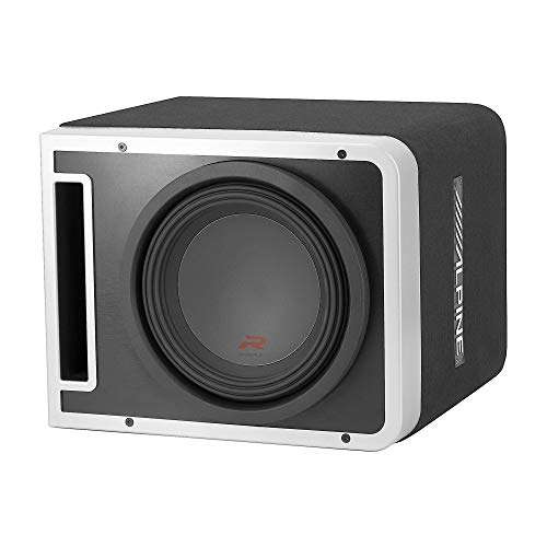 Alpine R-SB10V Pre-Loaded R-Series 10-inch Subwoofer Enclosure, S-A60M 600 Watt Mono Amplifier, and Wiring Kit 3