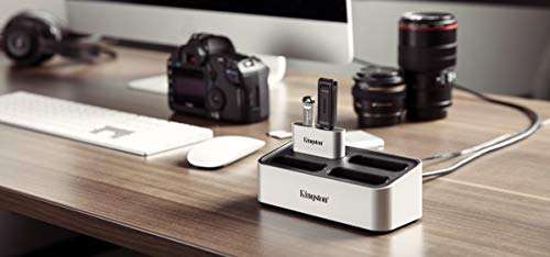 Kingston Workflow Station and Readers (Customizable USB 3.2 Gen 2 Dock and USB miniHub with USB-A/C) WFS-U 5