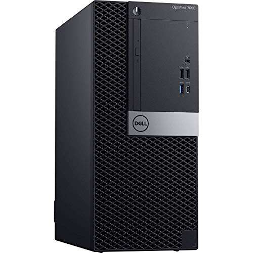 Dell Optiplex 7060 Mini Tower | Intel Quad Core i3-8300 3.7GHz | 20GB DDR4 + 16GB Optane Memory | 1TB SSD | DVD | Windows 10 Pro (Renewed) 2