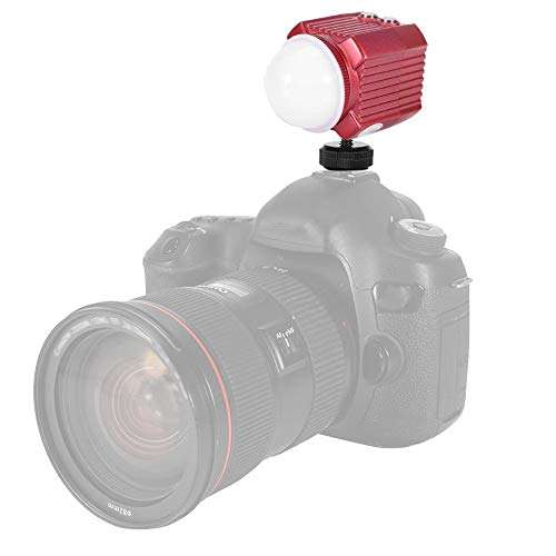 idalinya Camera Flash Light LED Lamp Waterproof Underwater 60m 2000LM Beam Light Weatherproof Wireless Powered LED Ultra Bright Spotlight 6