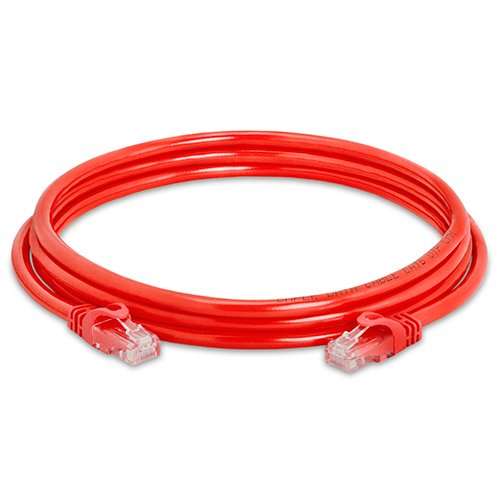 CAT 6 500MHz UTP ETHERNET LAN Network Cable - 7 FT Red 3