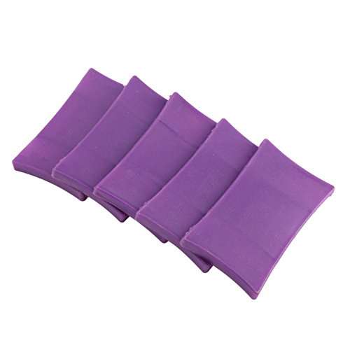 Vbestlife Hopscotch Rings Game Set, Lightweight Good Flexibility 5Pcs Jumping Rings Game, for Indoor Use Girls Play Boys Play Outdoor Use 4