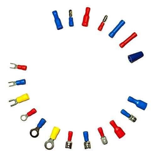 TheCoolio TCAITC Assorted Insulated Crimps Set (Multicolor, 152-Pieces) 2