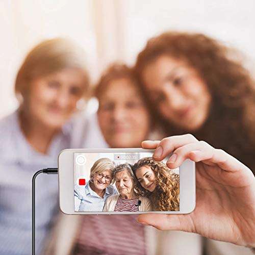 Lavalier Microphone, ESDDI Omnidirectional Lavalier Lapel Mic with 236 Inch Cord, Perfect for Recording YouTube Interview Video Conference Podcast Voice Dictation iPhone 4