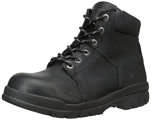 WOLVERINE Marquette Slip Resistant 6" Work Boot Men 7 Black 2