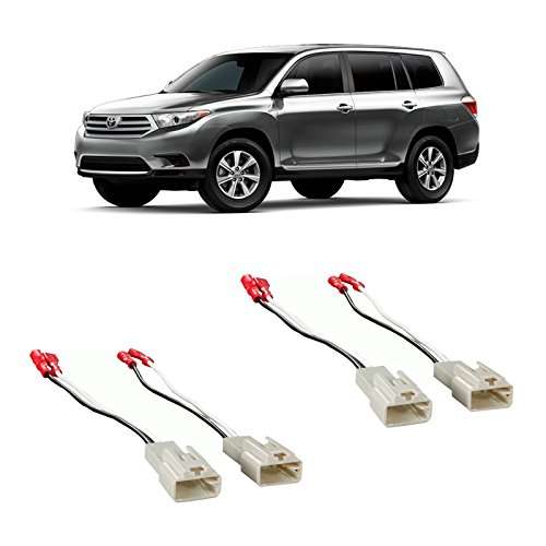 Fits Toyota Highlander 2001-2013 Factory Speaker Replacement Connector Harness Kit 2