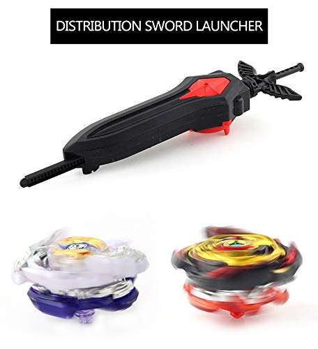 ubrand Bey Battle Burst Evolution Attack Gyro Pack for Battling Tops Game with 4D Launcher 4
