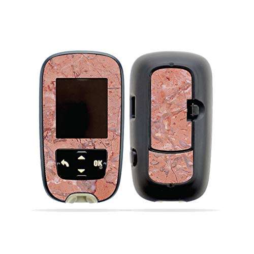 MightySkins Skin Compatible with Accu-Chek Guide - Pink Marble | Protective, Durable, and Unique Vinyl Decal wrap Cover | Easy to Apply, Remove, and Change Styles | Made in The USA 3