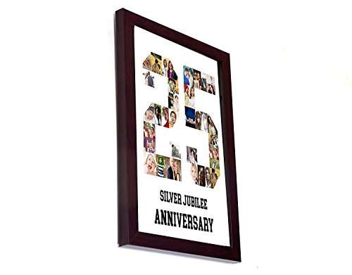 Personalized Photo Any Number Collage White Background (12x18-Inch) 5