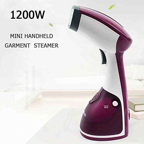 Abhsant Portable Travel Garment Steamer 250 ml Handheld Fabric Steamer Fast Heat-up Powerful Garment Clothes Steamer with High Capacity for Home and Travel 3